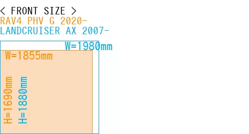 #RAV4 PHV G 2020- + LANDCRUISER AX 2007-